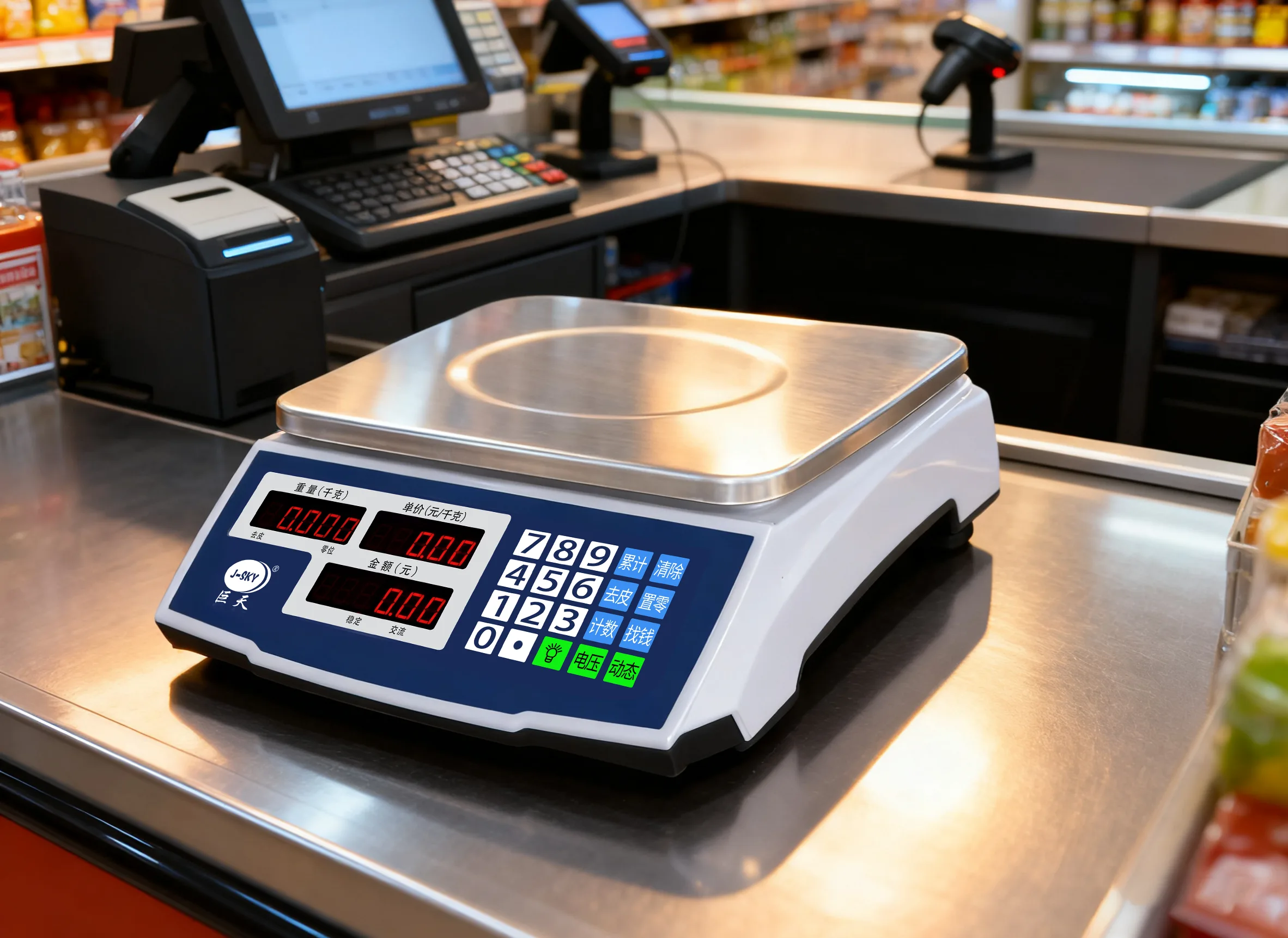 Electronic Table Scale Overview.