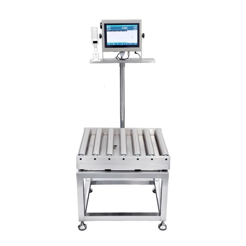 All-stainless Steel Non-powered Intelligent Roller Conveyor Scales