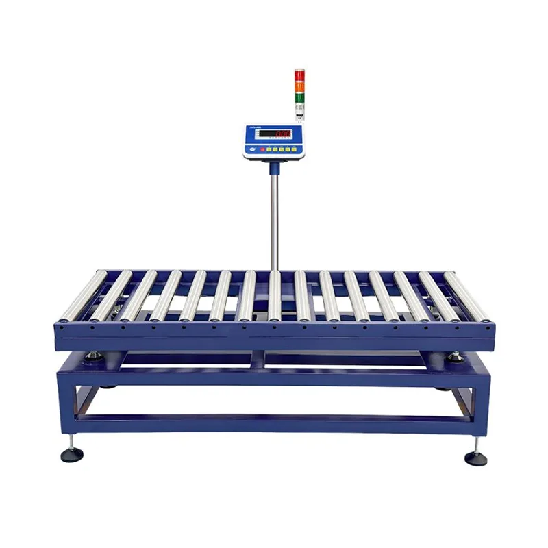 Check-weighing Gravity Roller Conveyor Scale with Alar