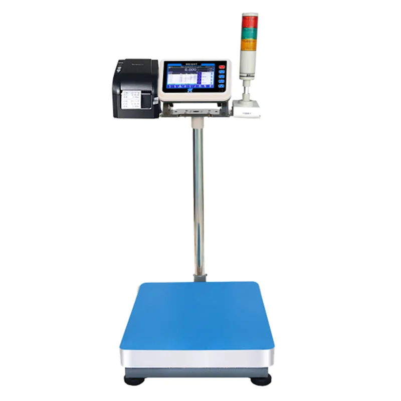 Intelligent Electronic Platform Scale with Alarm and Printing Functions